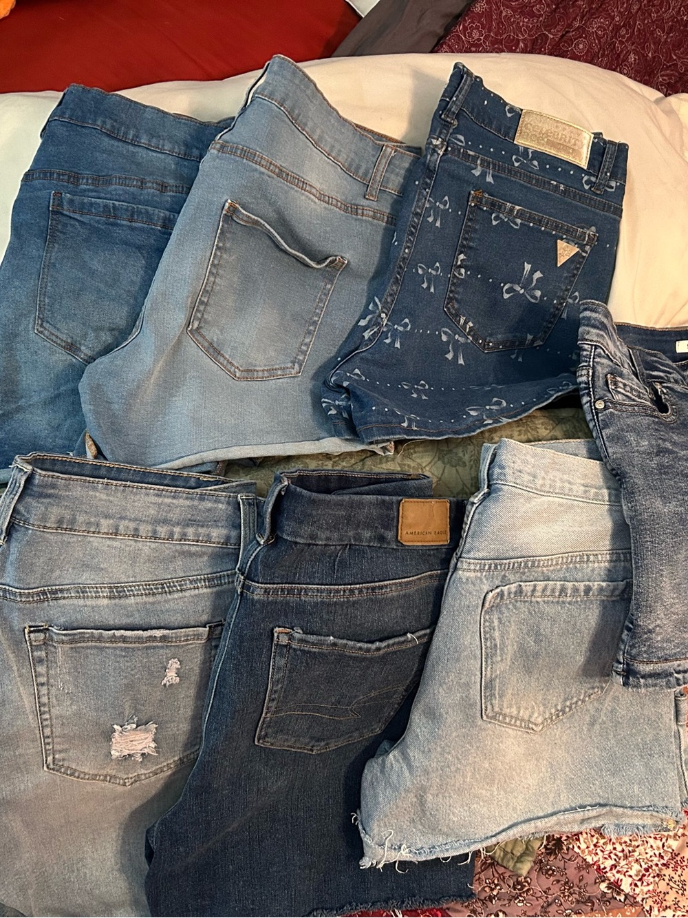 Men's Blue Denim Jeans - Classic and Washed Styles
